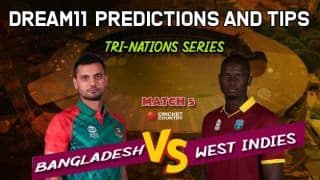 Dream11 Prediction: BAN vs WI Team Best Players to Pick for Today’s Match between Bangladesh and West Indies at 3:15 PM